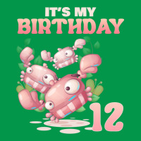 Cute Crab Its My 12th Birthday Funny Crewneck Sweatshirt | Artistshot