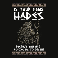 Hades Greek God And Ancient Greek Mythology Histor Scorecard Crop Tee | Artistshot