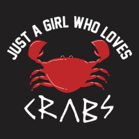 Crab Lover Girl Nostalgia T-shirt | Artistshot