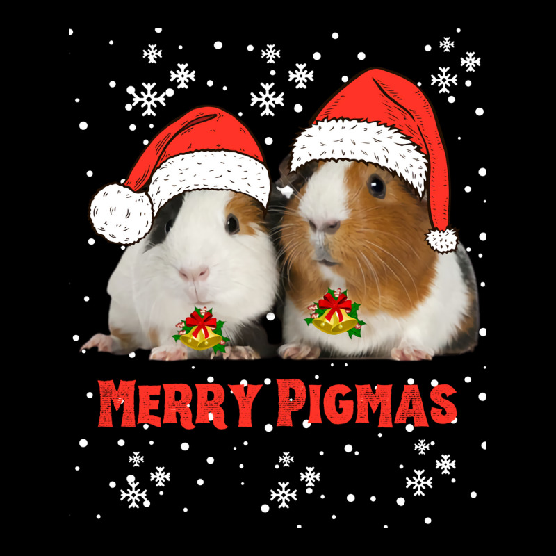 Funny Guinea Pig Merry Pigamas Christmas Tumblr Pocket T-shirt | Artistshot