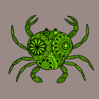 Mandala Crab Green And Black Travel Vintage T-shirt | Artistshot