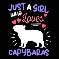 Just A Girl Who Loves Capybaras Yellow Fleece Short | Artistshot