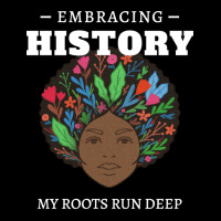 Black History Embracing History Hipster V-neck Tee | Artistshot