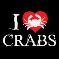 I Love Crabs Heart Crab Crustacean Summer Pocket T-shirt | Artistshot