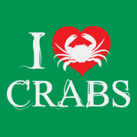 I Love Crabs Heart Crab Crustacean Summer Classic T-shirt | Artistshot