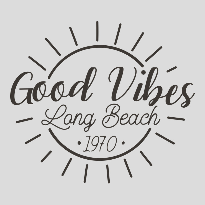 Good Vibes Long Beach California 1970s Yellow Men's Polo Shirt | Artistshot