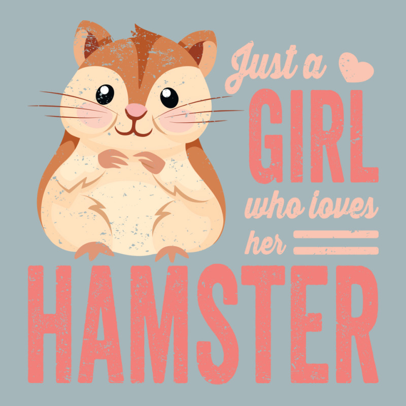 Just A Girl Who Loves Hamsters Cute Pet Hamster Bl Unisex Sherpa-lined Denim Jacket | Artistshot