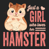 Just A Girl Who Loves Hamsters Cute Pet Hamster Bl 3/4 Sleeve Shirt | Artistshot