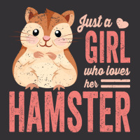 Just A Girl Who Loves Hamsters Cute Pet Hamster Bl Vintage Short | Artistshot