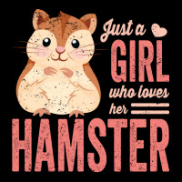 Just A Girl Who Loves Hamsters Cute Pet Hamster Bl Lightweight Hoodie | Artistshot