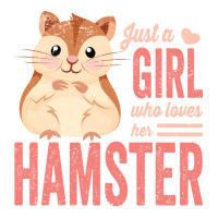 Just A Girl Who Loves Hamsters Cute Pet Hamster Bl Sticker | Artistshot