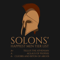 Solons Happiest Men Tier List Ancient Greek Histor Flannel Shirt | Artistshot