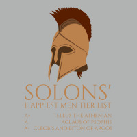 Solons Happiest Men Tier List Ancient Greek Histor Zipper Hoodie | Artistshot