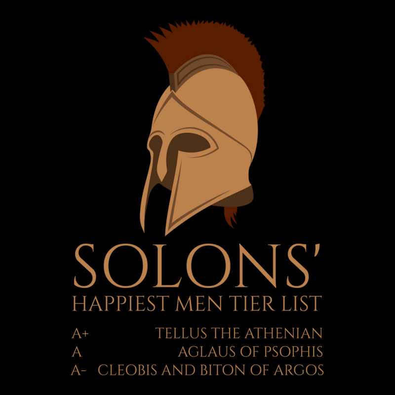 Solons Happiest Men Tier List Ancient Greek Histor Men's Long Sleeve Pajama Set by siannecortao | Artistshot