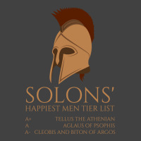 Solons Happiest Men Tier List Ancient Greek Histor Vintage T-shirt | Artistshot