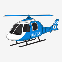 Cute Police Department Helicopter Chopper Cartoon Classic T-shirt | Artistshot