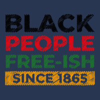 Black People Freeish Since 1865 Scribble Green Ladies Denim Jacket | Artistshot