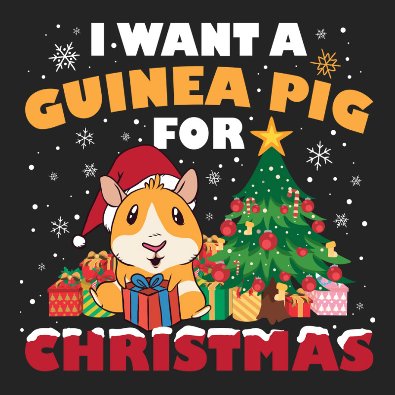 Guinea Pig For Christmas Funny Christmas Gift Gree 3/4 Sleeve Shirt | Artistshot