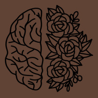 Floral Brain Mental Health Funny T-shirt | Artistshot