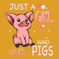 Just A Girl Who Loves Pigs Hipster T-shirt | Artistshot