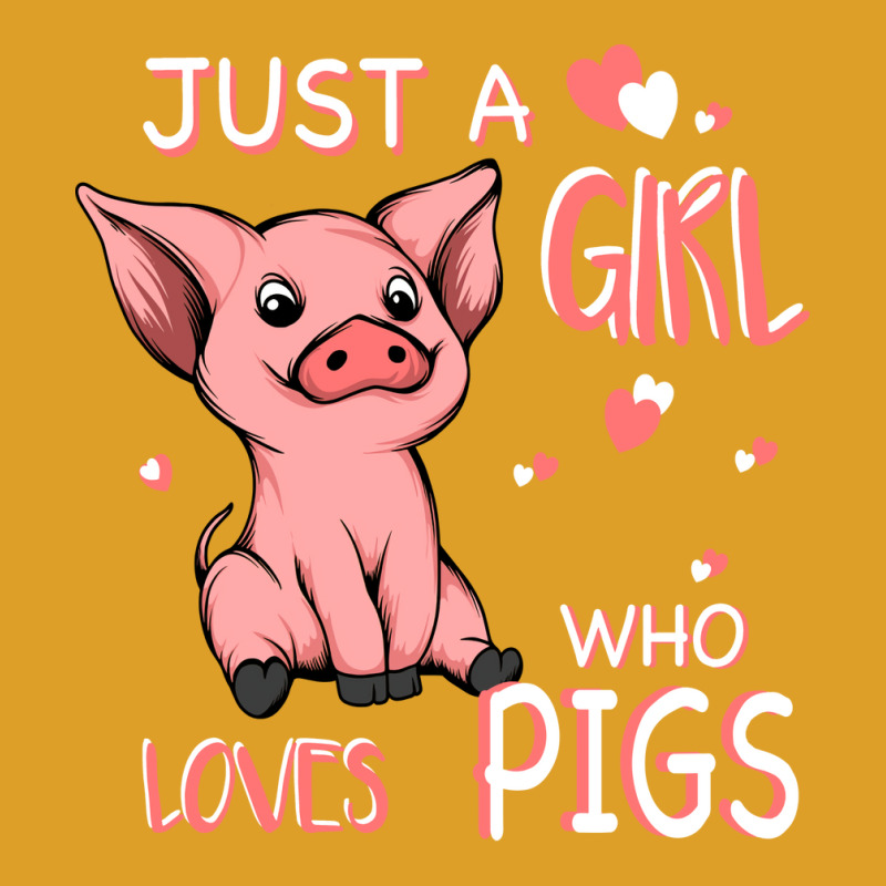 Just A Girl Who Loves Pigs Hipster T-shirt | Artistshot