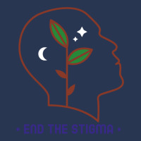 Mental Health Awareness End The Stigma Retro Ladies Denim Jacket | Artistshot