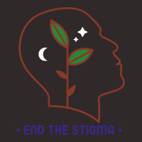 Mental Health Awareness End The Stigma Retro Racerback Tank | Artistshot