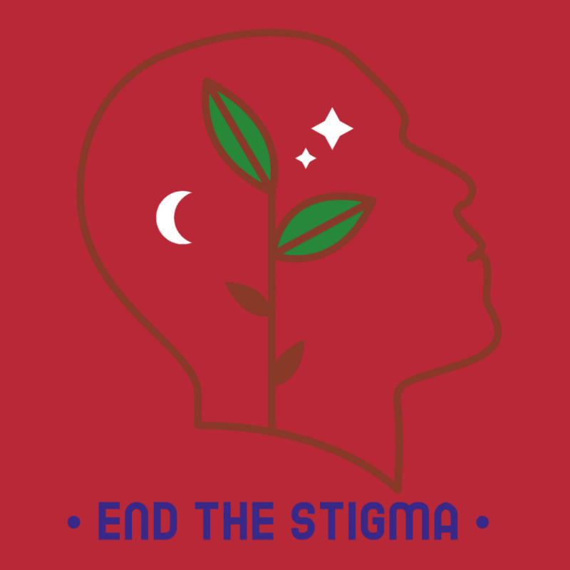 Mental Health Awareness End The Stigma Retro Women's V-Neck T-Shirt by laetybaaserk | Artistshot