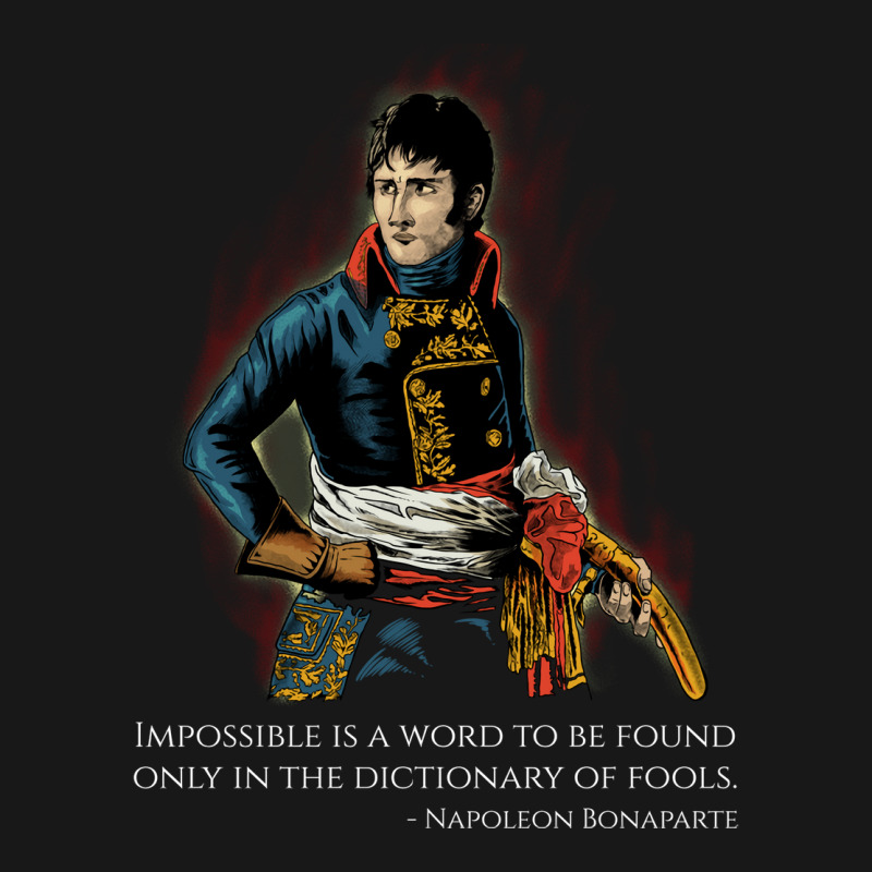 Napoleon Bonaparte French History Motivational Ins Flannel Shirt | Artistshot