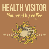 Powered By Coffee Health Visitor Travel Vintage Short | Artistshot