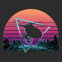 Helicopter Pilot Chopper Copter Vaporwave Aestheti Exclusive T-shirt | Artistshot