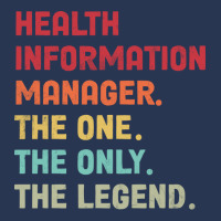 Health Information Management The One The Legend D Ladies Denim Jacket | Artistshot