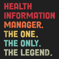 Health Information Management The One The Legend D Ladies Polo Shirt | Artistshot