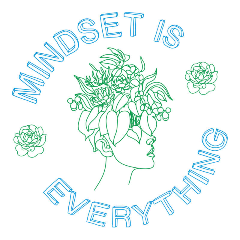 Mindset Is Everything Mental Health Crop Top by laetybaaserk | Artistshot