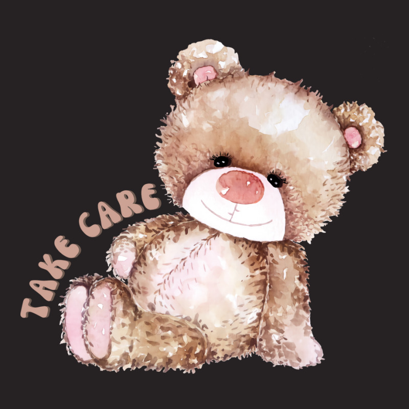 Take Care Teddy Bear 70s Vintage Cap by aneekvilmit | Artistshot