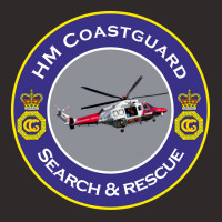 Hm Coastguard Search And Rescue Helicopter Funny Racerback Tank | Artistshot