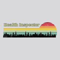 Public Health Inspector Retro Sunset Skyline Desig Women's Triblend Scoop T-shirt | Artistshot