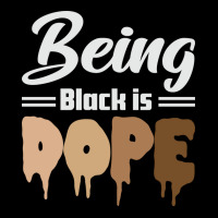 Being Black Is Dope Black Lives Matter Black Histo Cropped Sweater | Artistshot