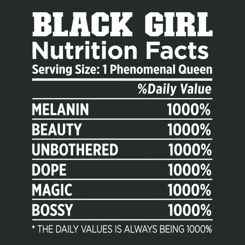 Black Girl Nutrition Love Women's Triblend Scoop T-shirt by carpiehuliqs | Artistshot