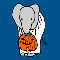 Elephant With Halloween Horror Pumpkin Ghost Costu Classic T-shirt | Artistshot