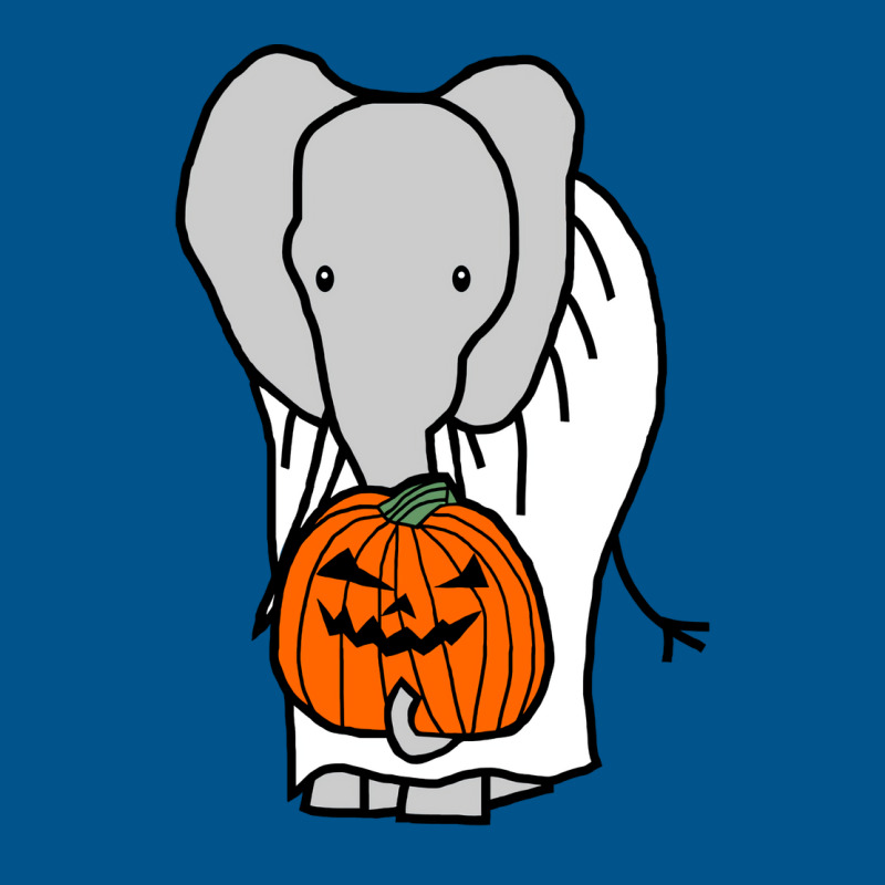 Elephant With Halloween Horror Pumpkin Ghost Costu Classic T-shirt | Artistshot