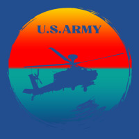 Vintage Army Attack Helicopter War Sunset Apache U Unisex Hoodie | Artistshot