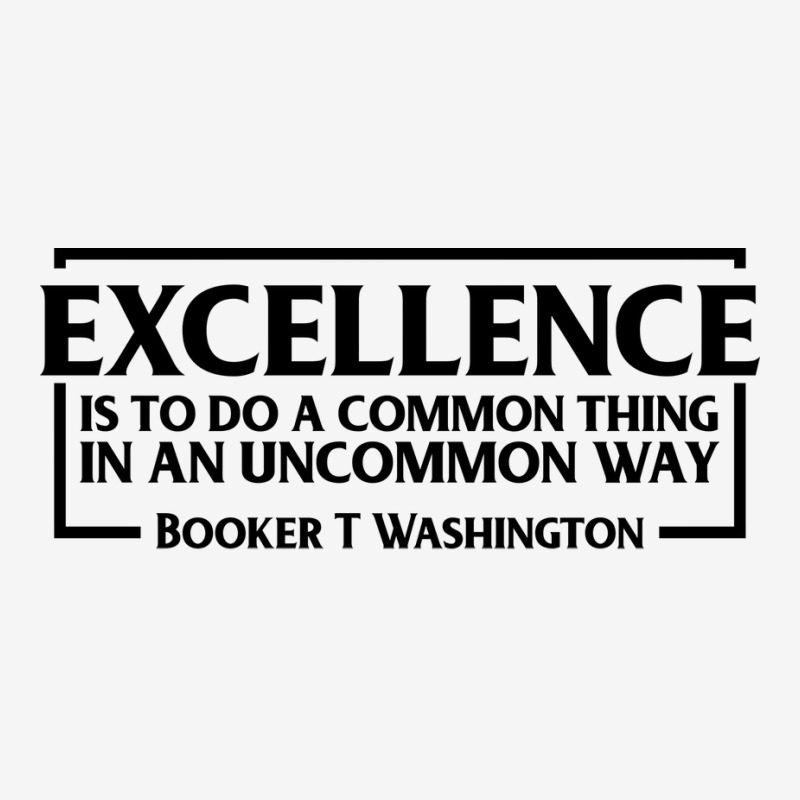 Excellence Booker T Washington Black History Quote Ladies Polo Shirt by hegickorul8 | Artistshot