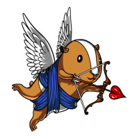 Guinea Pig Cupid Summer Sticker | Artistshot