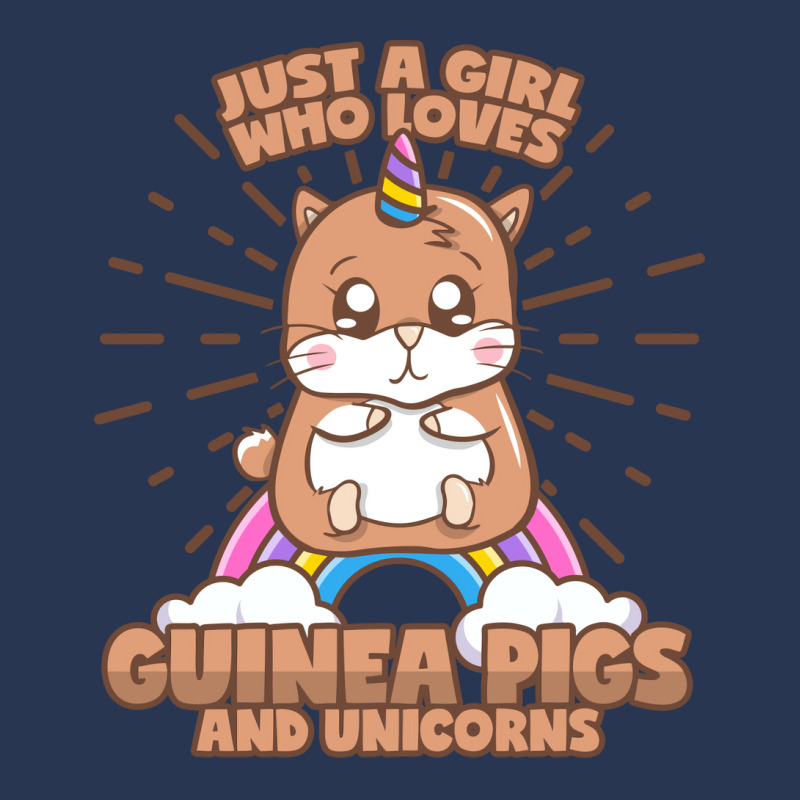 Guinea Pig Unicorn Girl Saying Cute Men Denim Jacket | Artistshot