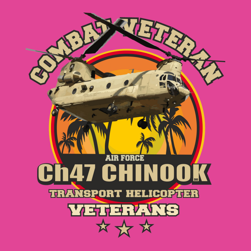 Combat Veteran Chinook Helicopter Green T-Shirt by ninnutduau | Artistshot