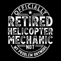 Retired Helicopter Mechanic Aesthetic V-neck Tee | Artistshot