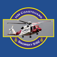 Hm Coastguard Search And Rescue Helicopter Blue Cu Unisex Hoodie | Artistshot