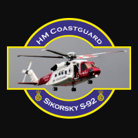 Hm Coastguard Search And Rescue Helicopter Blue Cu Crop Top | Artistshot