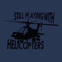 Helicopter Still Playing With Helicopters Ladies Denim Jacket | Artistshot